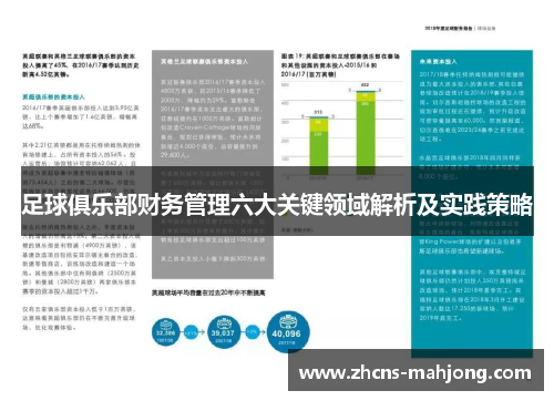 足球俱乐部财务管理六大关键领域解析及实践策略